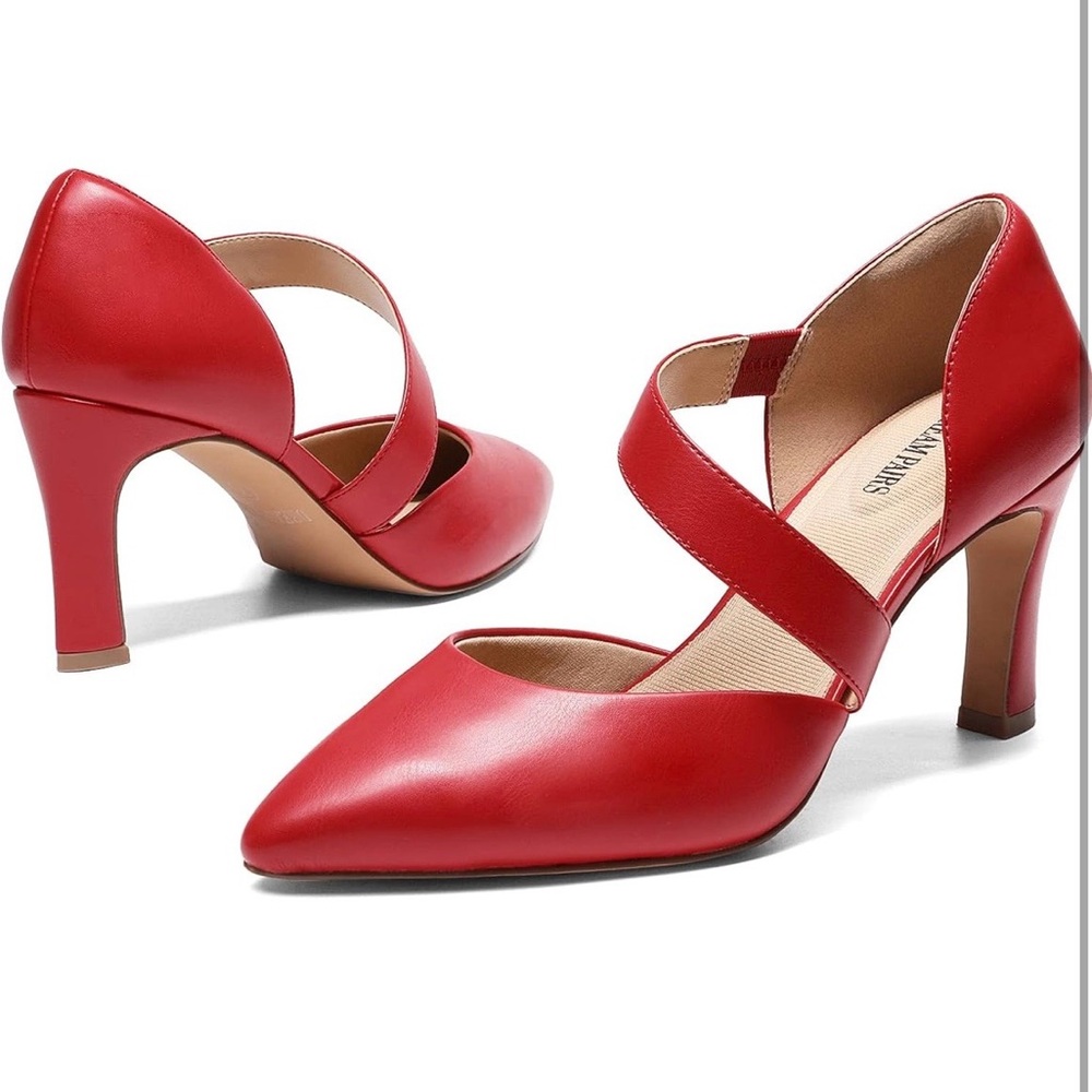 Dream Pairs red pumps 9 - Picture 9 of 9